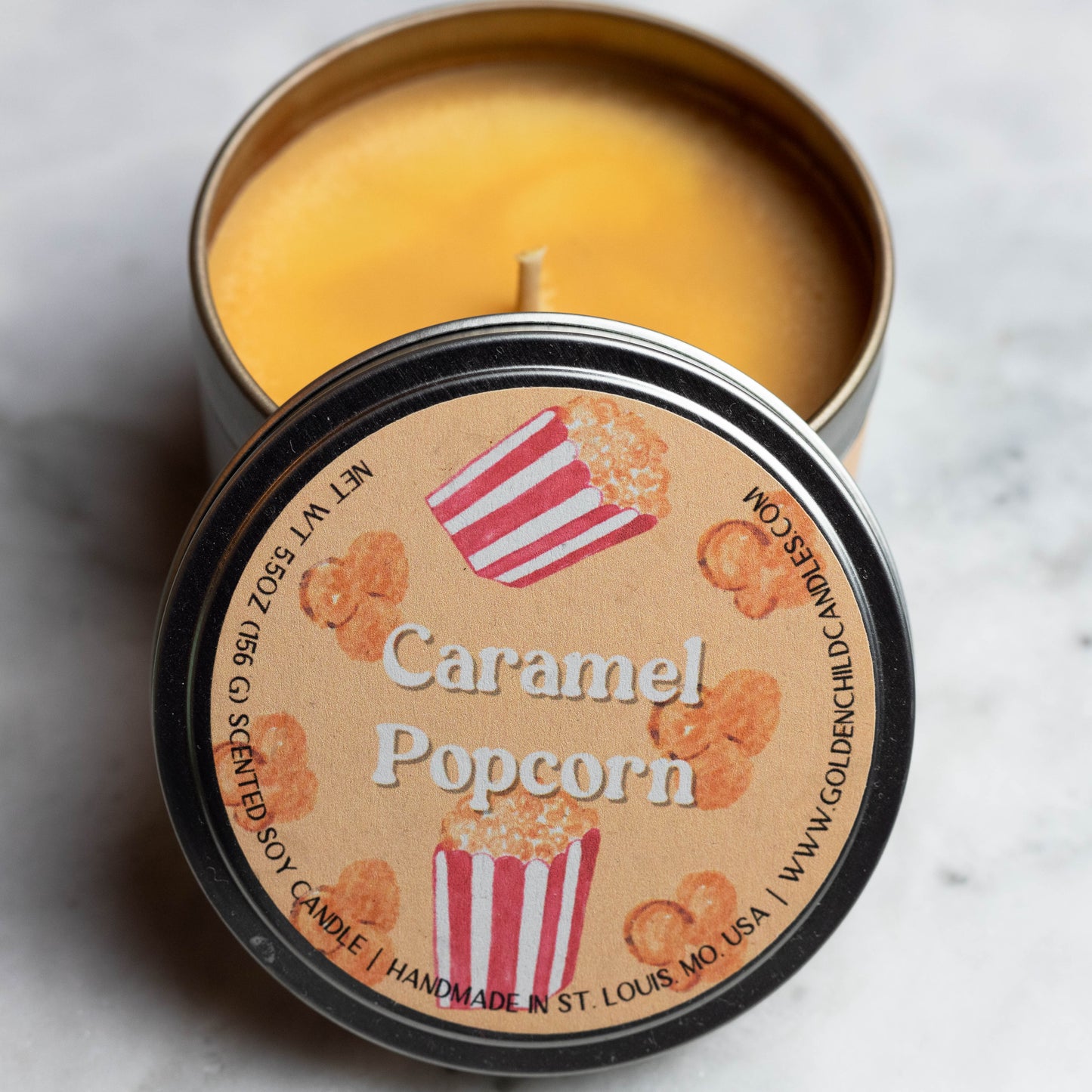 Caramel Popcorn Candle