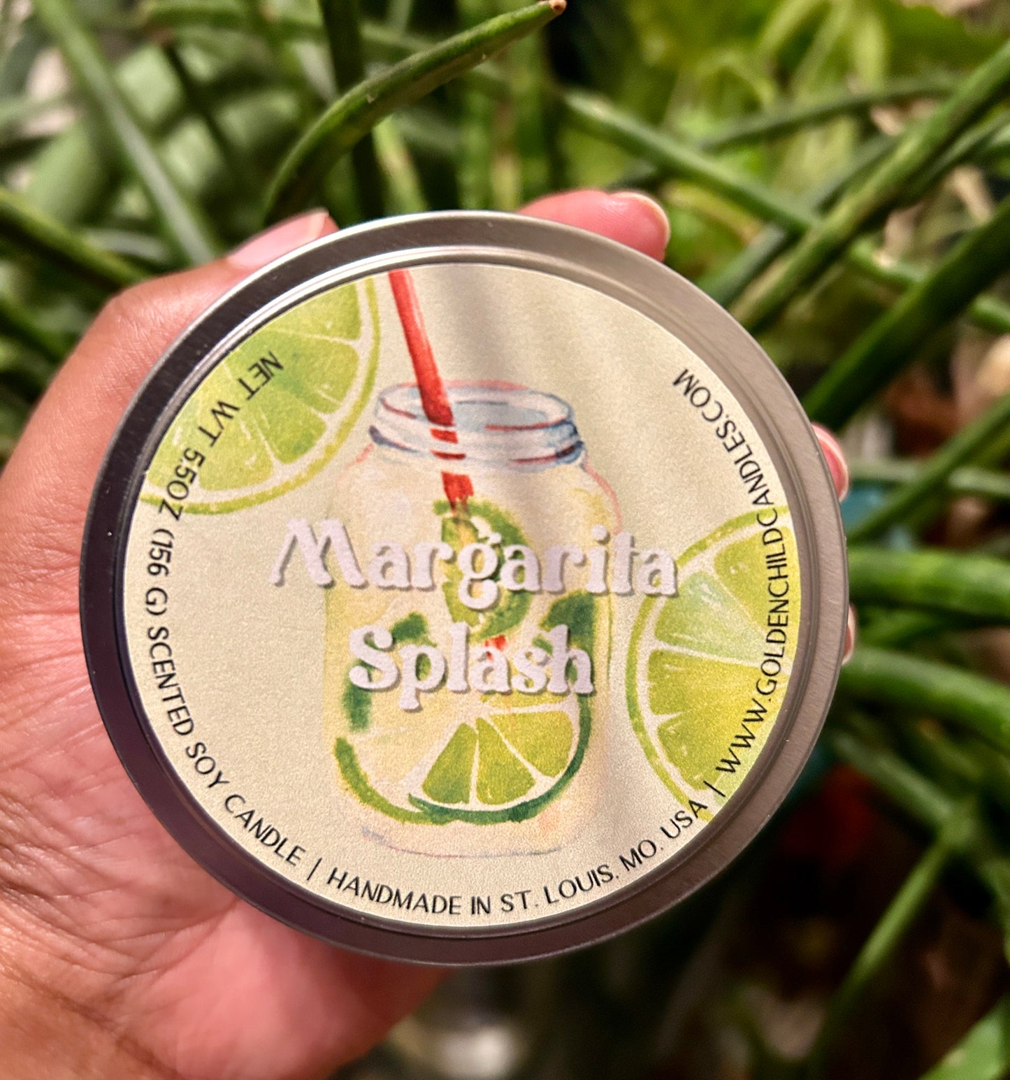 Margarita Splash Candle