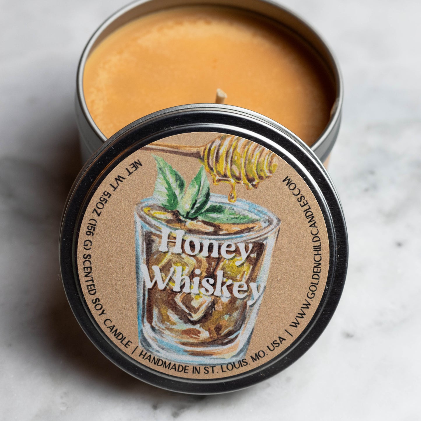 Honey Whiskey Candle
