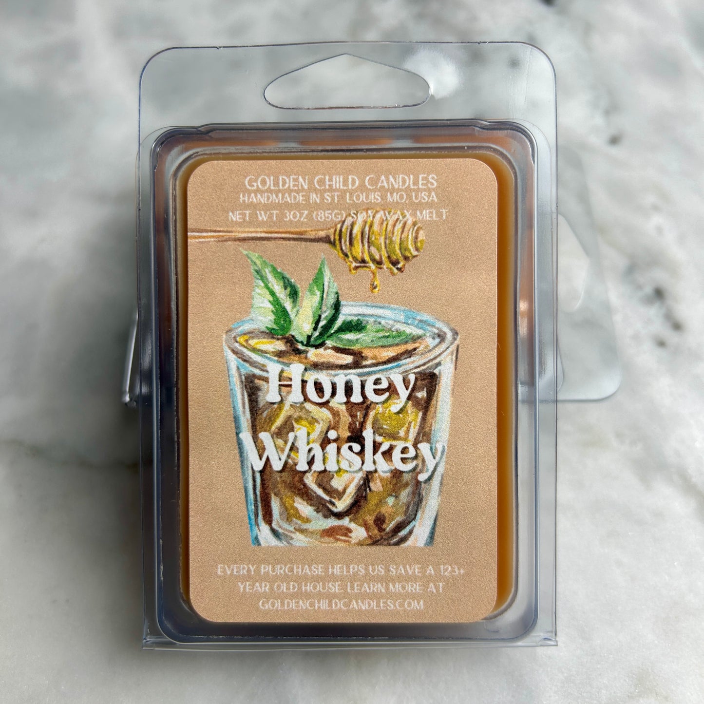 Honey Whiskey Soy Wax Melt