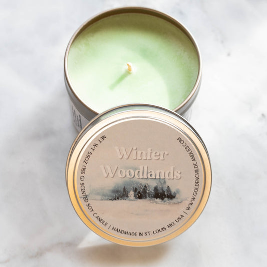 Winter Woodlands Candle
