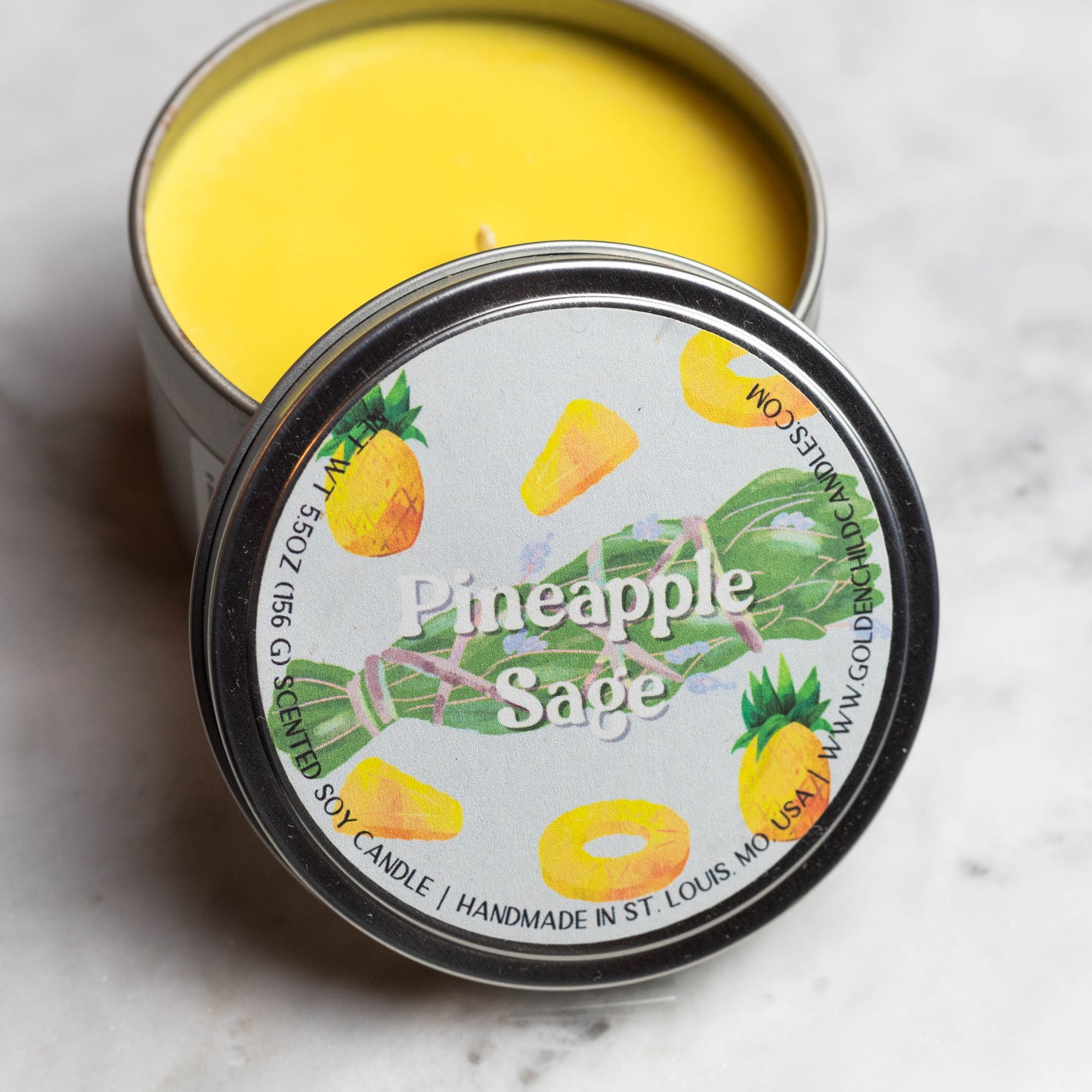 Pineapple Sage Candle