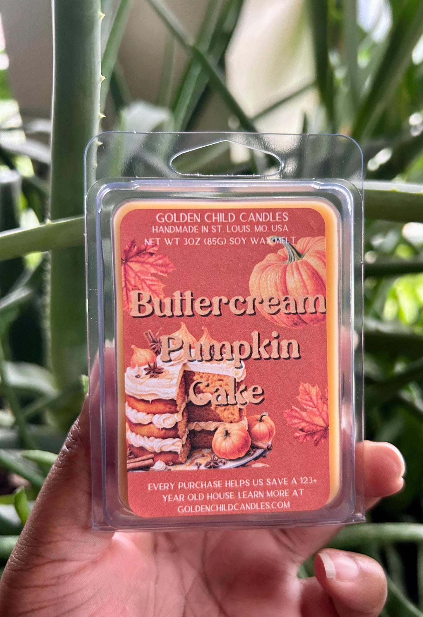 Buttercream Pumpkin Cake Wax Melt