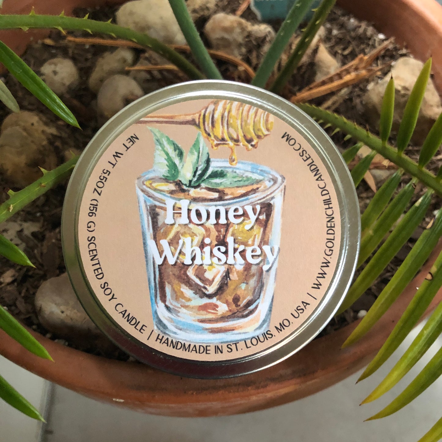 Honey Whiskey Candle