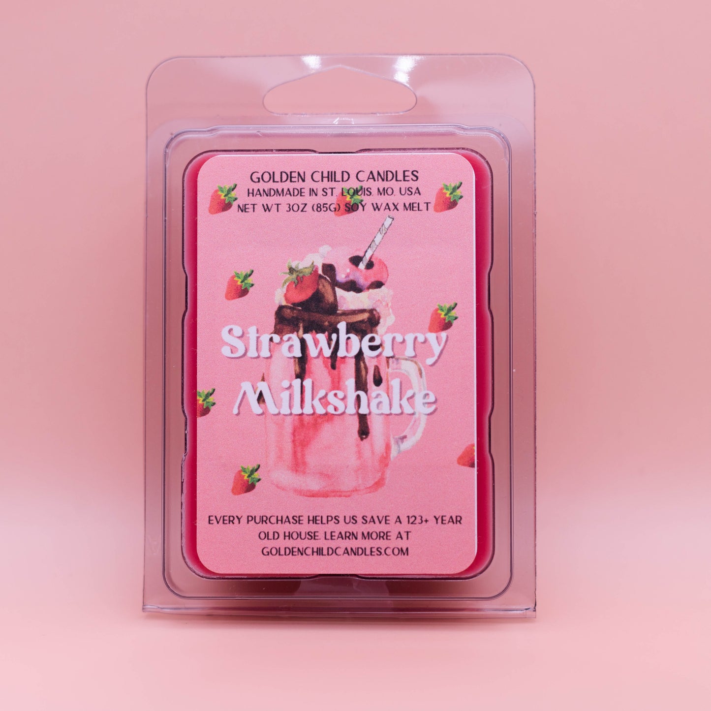 Strawberry Milkshake Wax Melt