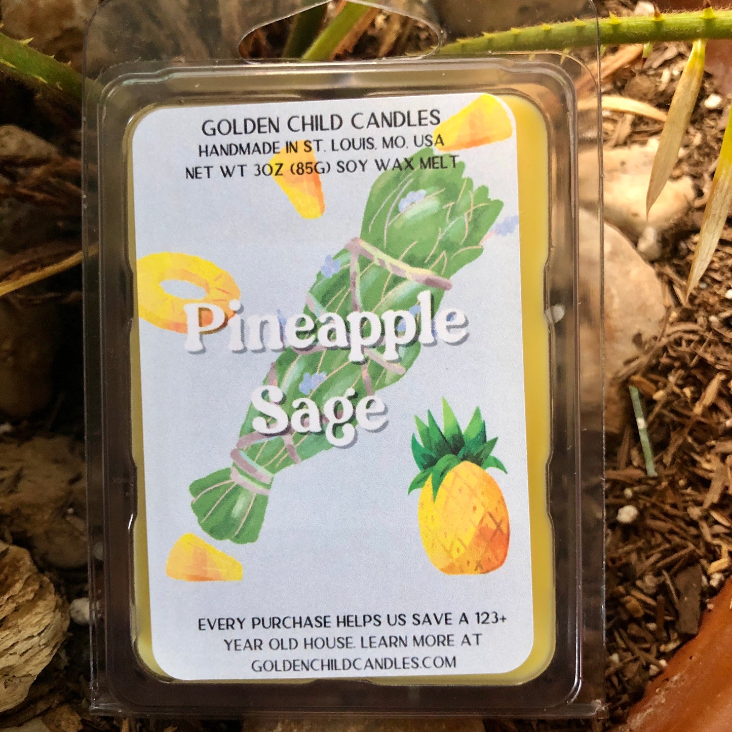 Pineapple Sage Wax Melt