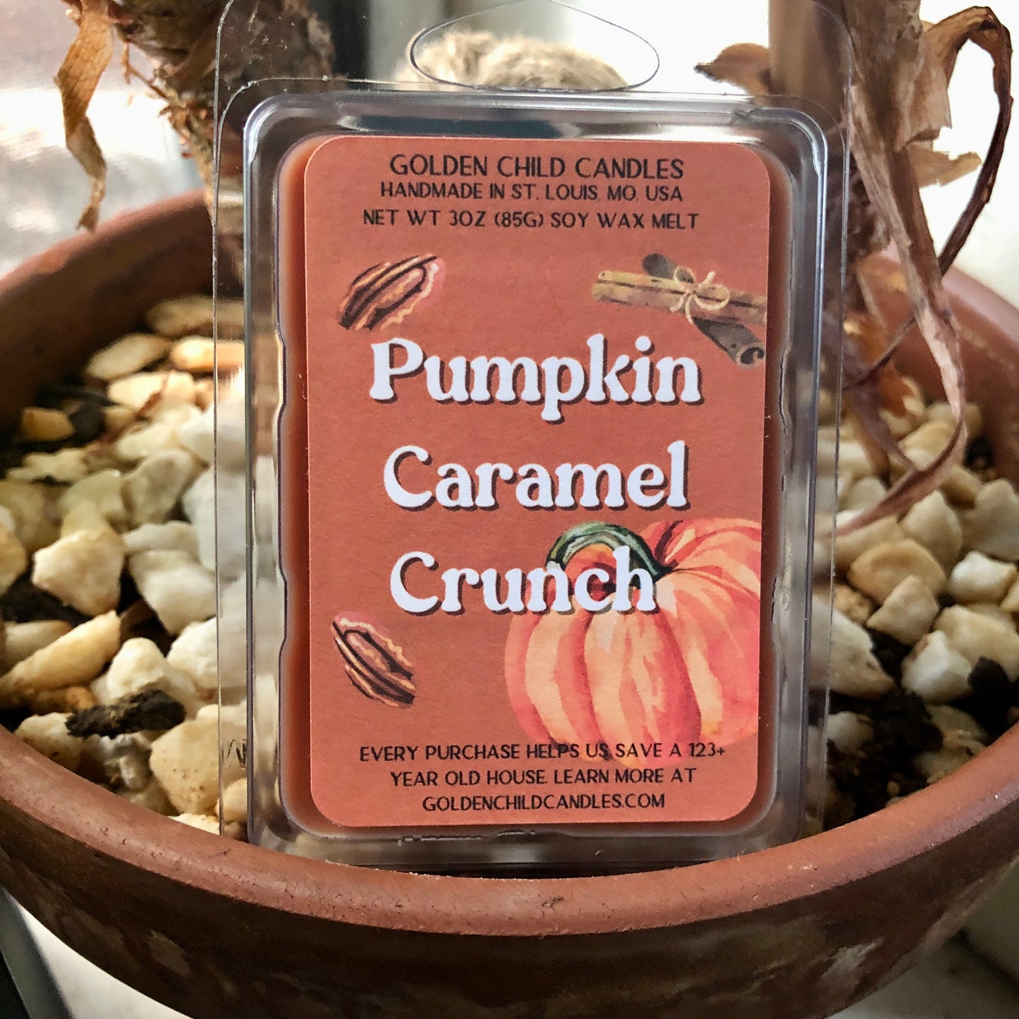Pumpkin Caramel Crunch Wax Melt