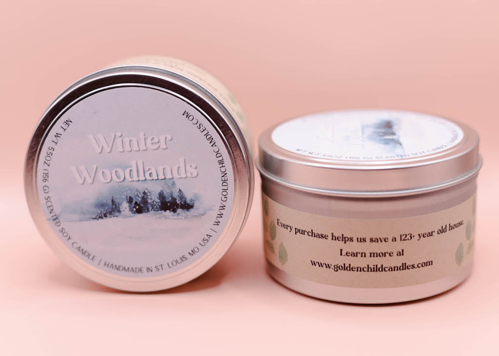 Winter Woodlands Candle