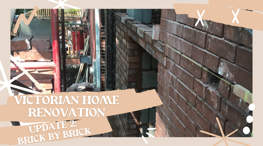 Victorian House Renovation Update 2: Brick By Brick