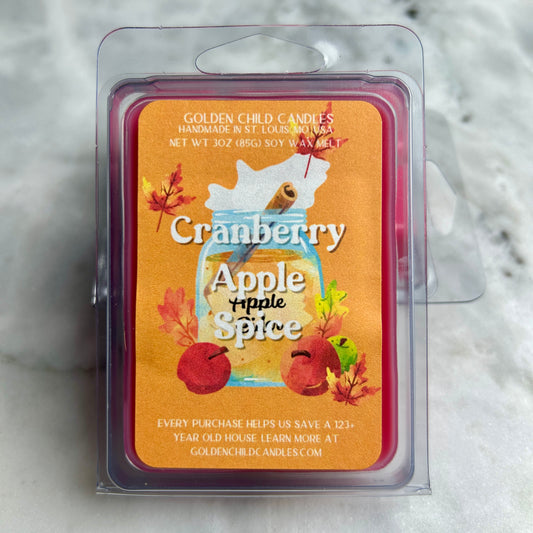 Cranberry Apple Spice Wax Melt