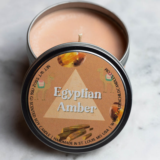 Egyptian Amber Candle
