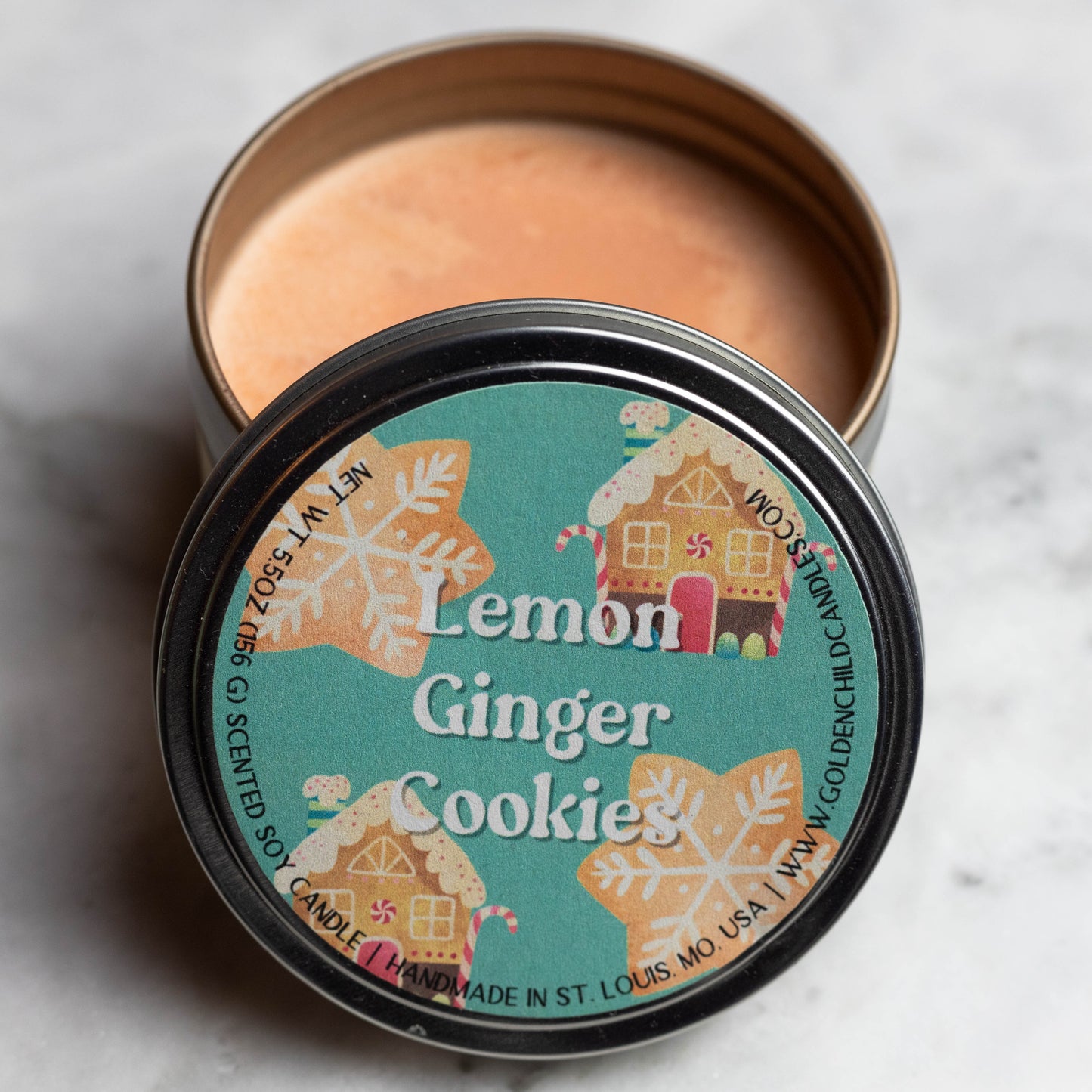 Lemon Ginger Cookies Candle