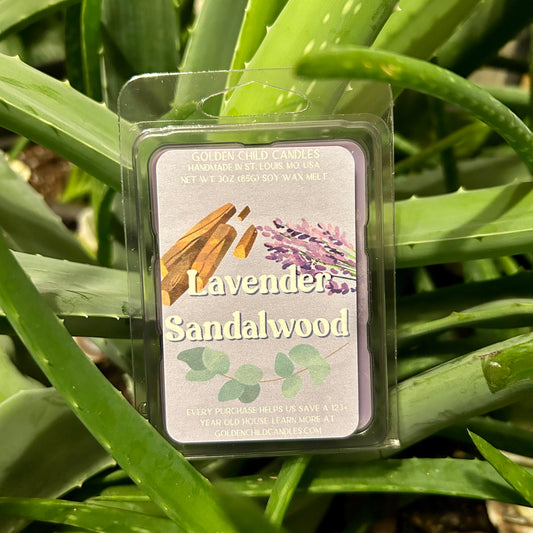 Lavender Sandalwood Wax Melt
