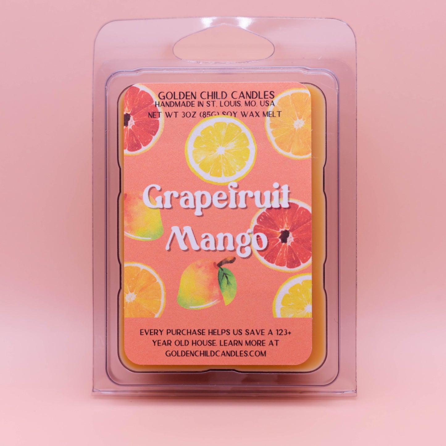 Grapefruit Mango Wax Melt